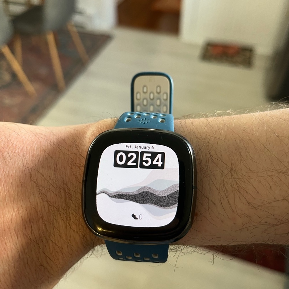 Fitbit Sense with extra band